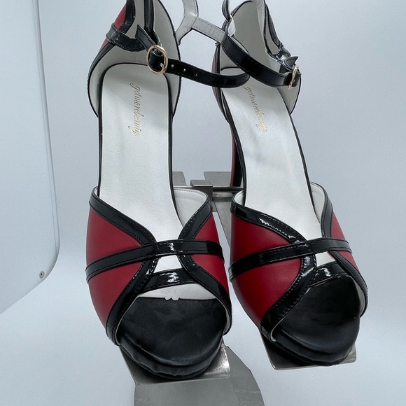 Getmorebeauty Strappy High Heels for Women Sexy Peep Toe Ankle Strap sandals - Picture 1 of 7